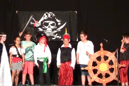 Spectacle des enfants